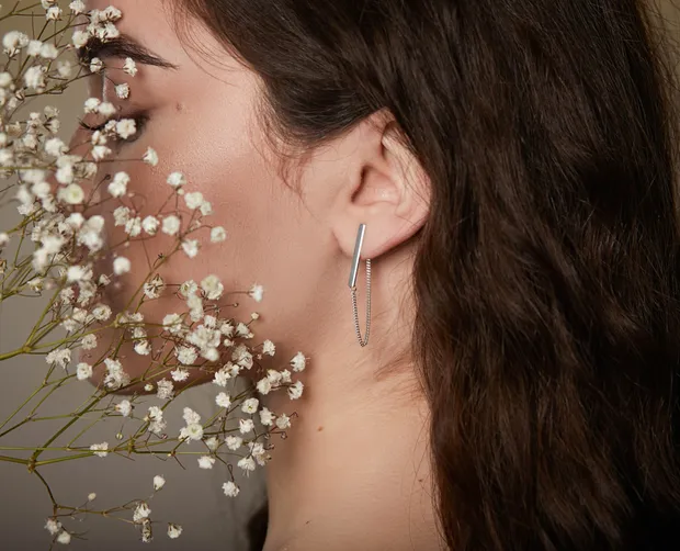 Срібні сережки трансформери Уельс 24071