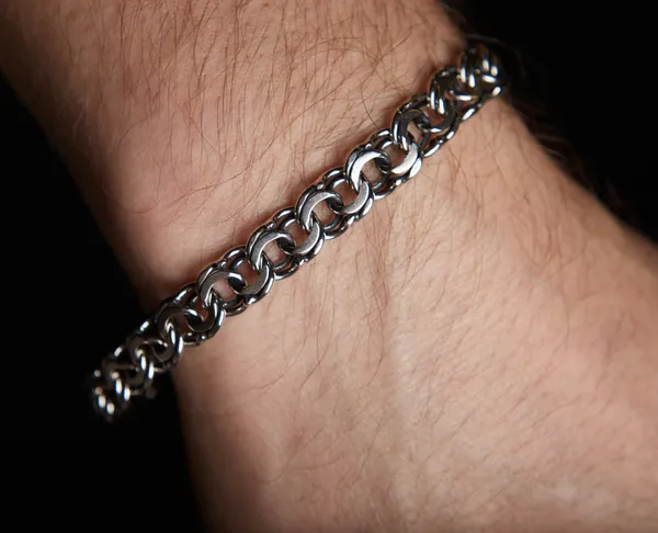 Срібний браслет плоский бісмарк бр.6007/47