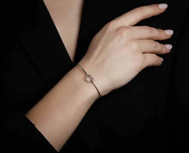 Срібний браслет Сердечко 661052