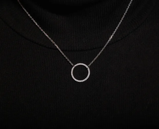 Срібне кольє Моніка 1161.10