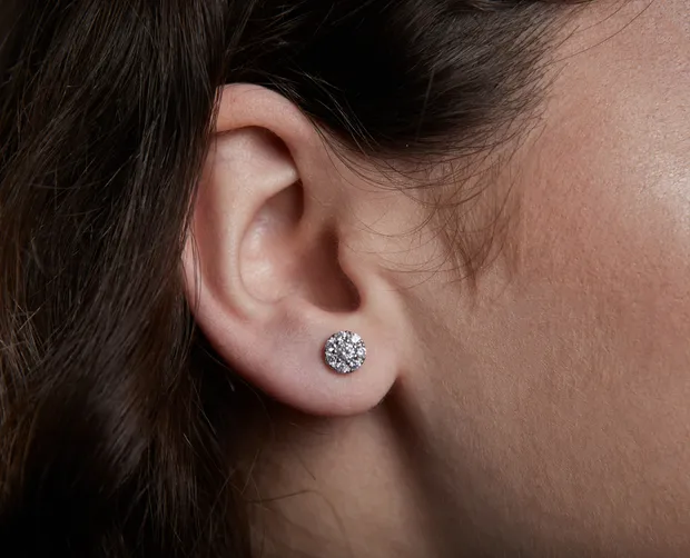 Срібні сережки пусети Емелі 262831