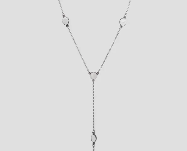 Срібне кольє Монетки 908-01233