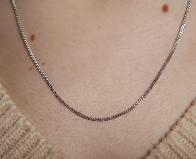 Срібний ланцюжок Панцирний АР-45 