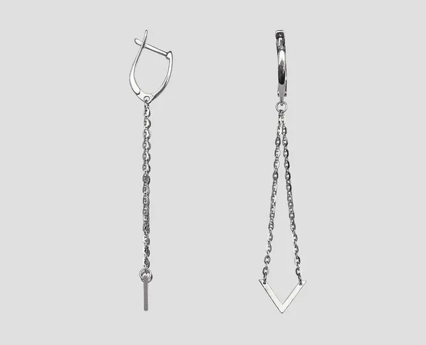 Срібні сережки Комбо 7195 Р