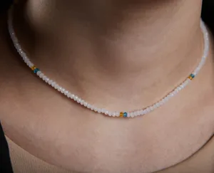 Срібне кольє Кришталь 908-01488 