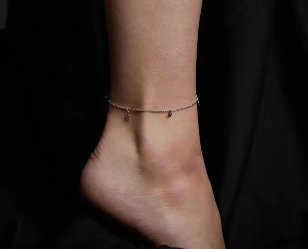 Срібний браслет на ніжку Море 1079Б