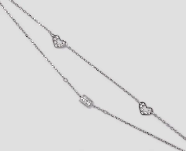 Срібний браслет Сердечко БР-201-Б