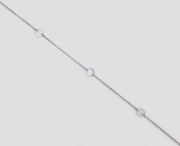 Срібний браслет Монетки 905-01118 