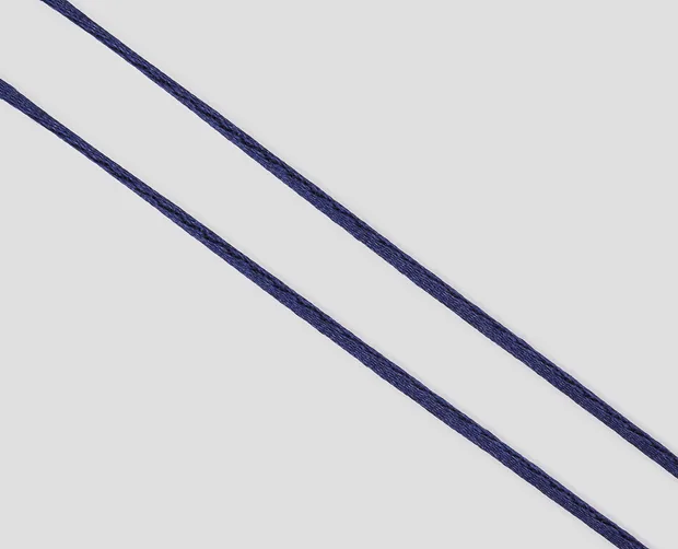 Шовковий шнурок з срібною застібкою 6010/2,0 