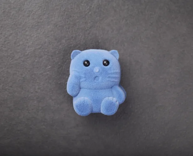 Футляр Котик блакитний П104