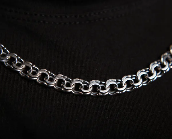 Срібний ланцюжок Плоский Бісмарк ц.6007/37