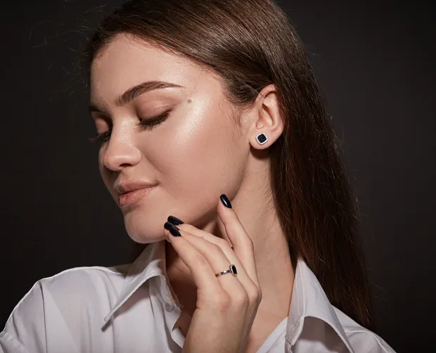 Срібна каблучка Барбара 1129.10К