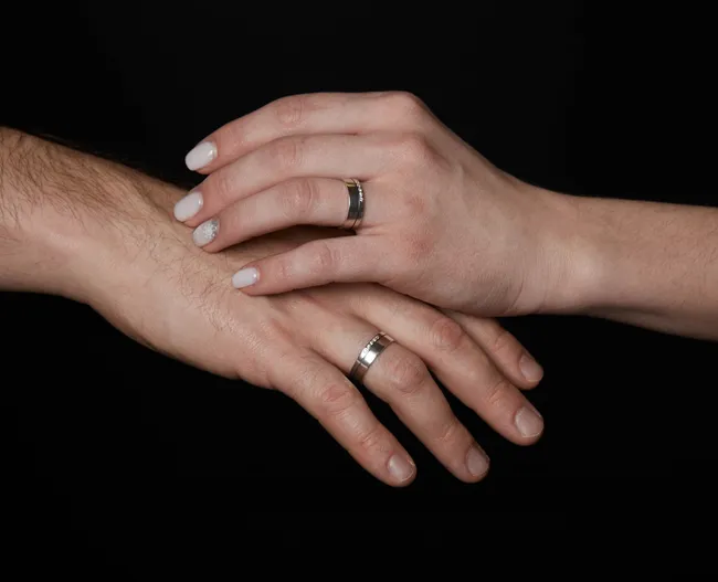 Срібна Каблучка Обручка З Фіанітами 11000/5  зображення 4