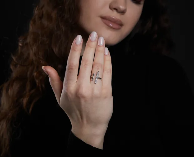 Срібна каблучка Івона 12086