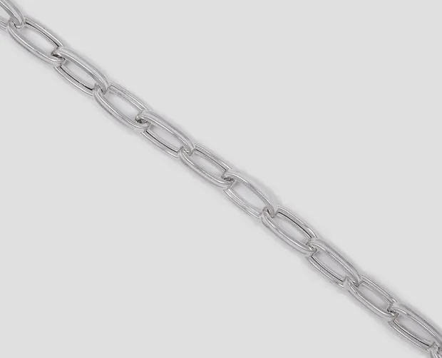 Срібний браслет Масивний З Великими Ланками 9700035